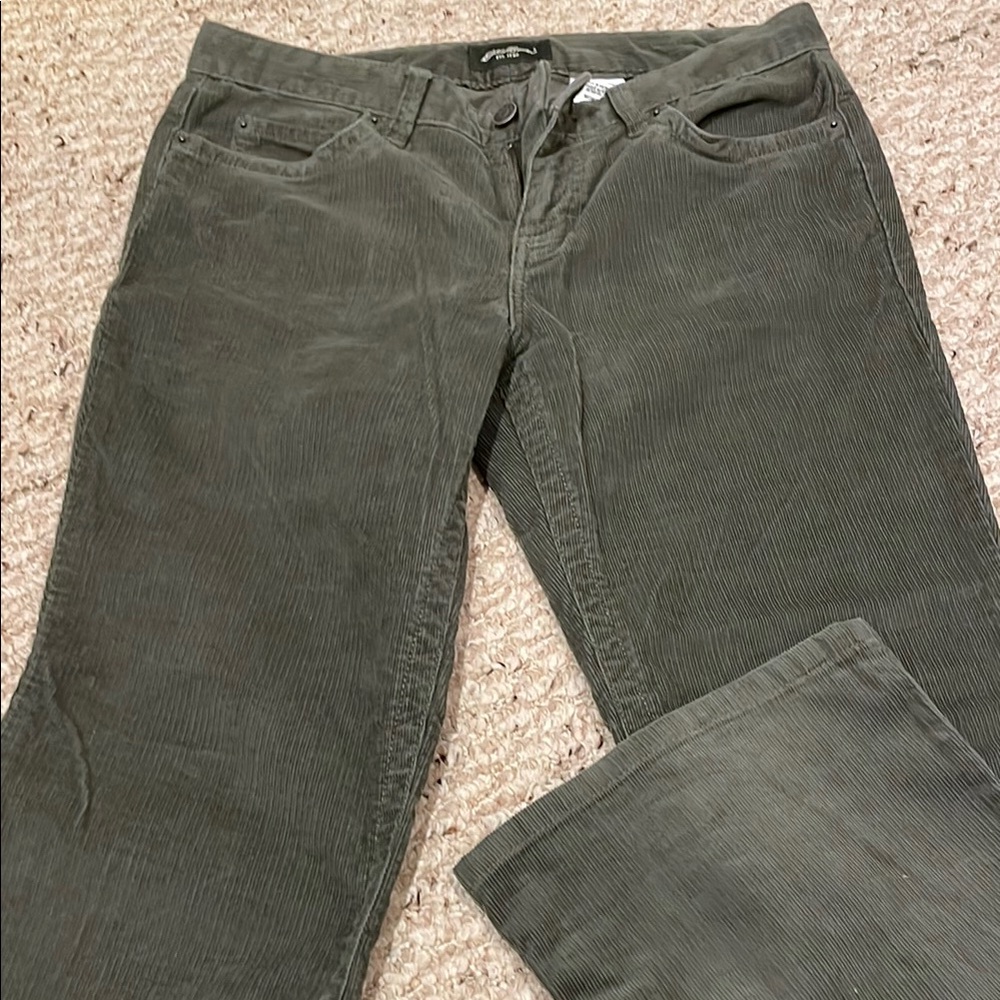 Gray Corduroy Pants